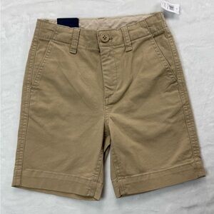 GAP Boys‎ Khaki Flat Front Shorts Timeless Style - School Uniform - size 5